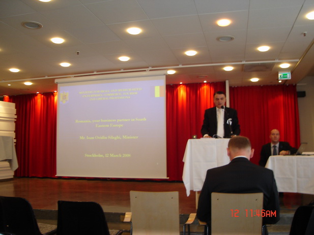 The Minister of Ministry for Small and Medium sized Companies, Trade, Tourism and Liberal Professions Speech